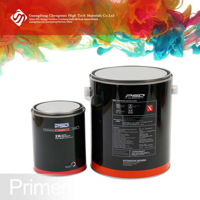 Proveedor de pintura de automóviles NC Primer Calidad estable 1K Primer Surfacer Hardener Auto Body Shop Repair Pintura automotriz