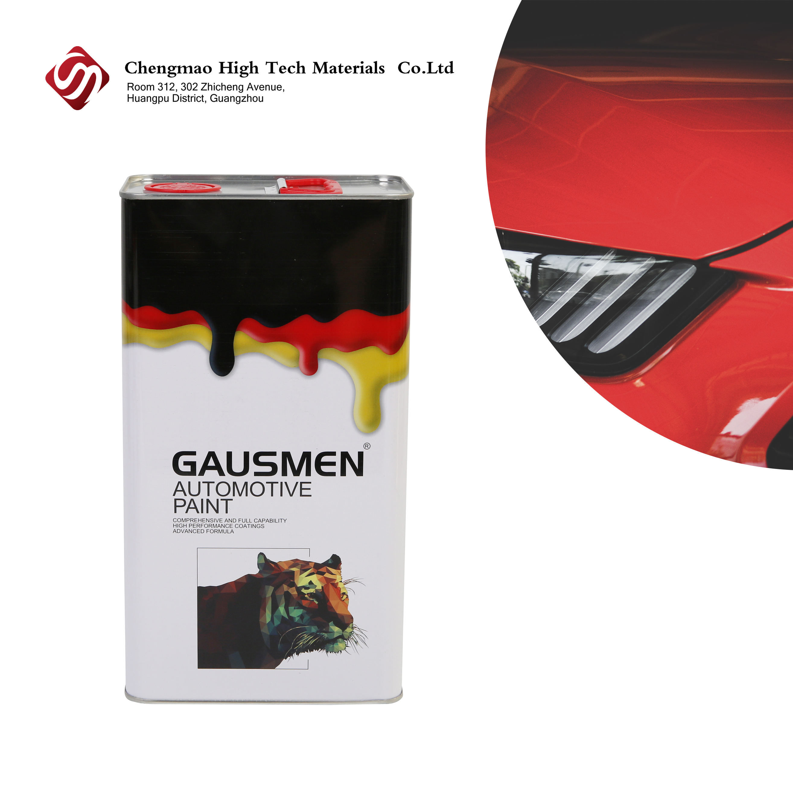 Pintura de automóvil más delgada de la delgada Pintura del delgada Solubilidad fuerte Solubilidad amplia gama de aplicaciones 