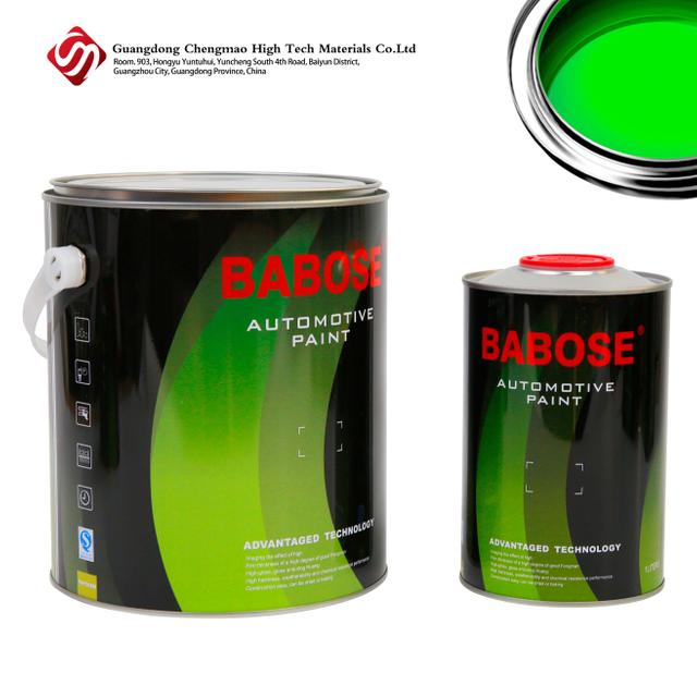 Pintura automotriz de alta calidad para un refinamiento profesional de automóviles