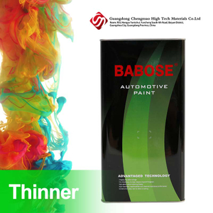 La fábrica de pintura automotriz suministra una delgadez estándar de secado rápido y secado lento