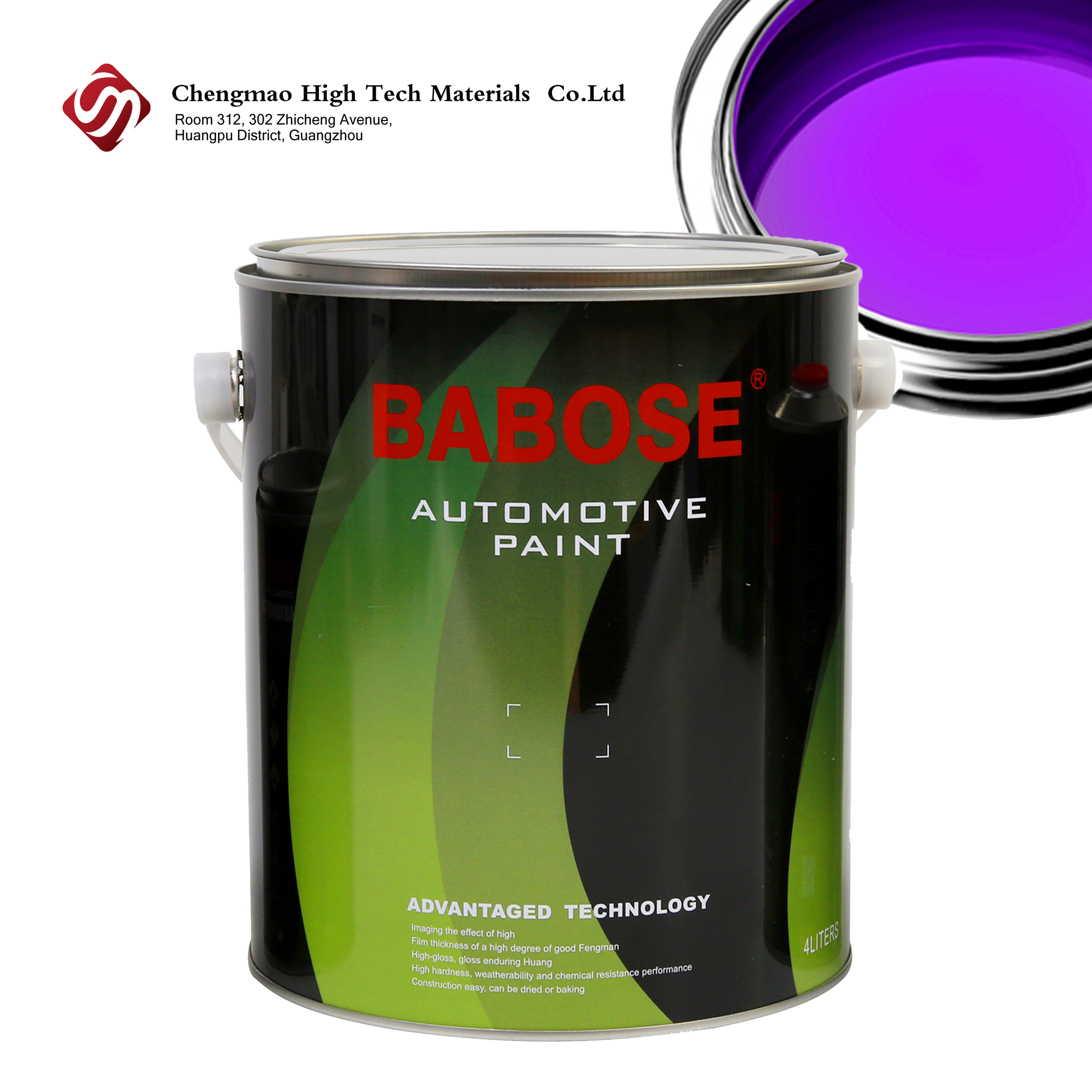 Pintura transparente de pintura 