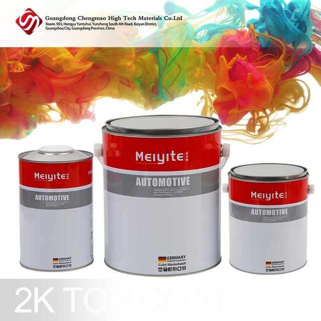 Reparación de autos más vendida Activador de capa superior Free 2K Chengmao Pintura de pulverización automotriz al por mayor