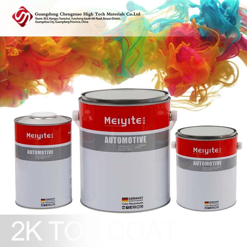 Reparación de autos más vendida Activador de capa superior Free 2K Chengmao Pintura de pulverización automotriz al por mayor