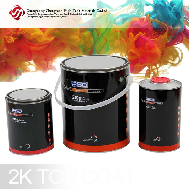 2K Pintura automotriz estándar Pintura acrílica Renovación Cambio de color de color Reparación de color Masterbatch