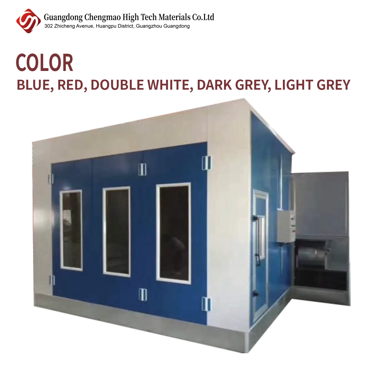 Cabina de cocción de automóviles con cabina de spray de CE/cabina de pintura/cabina de spray de automóvil/cabina de pintura en aerosol/cabina de pintura de automóvil/sala de pintura para automóvil