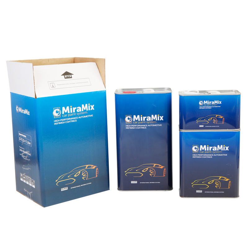 Miramix Brand Factory Sale Direct Sale Automotive 1K Red Bright Red Refinish Automotive Coating Paint / Cheng Mao Clearcoat 2K Varniz