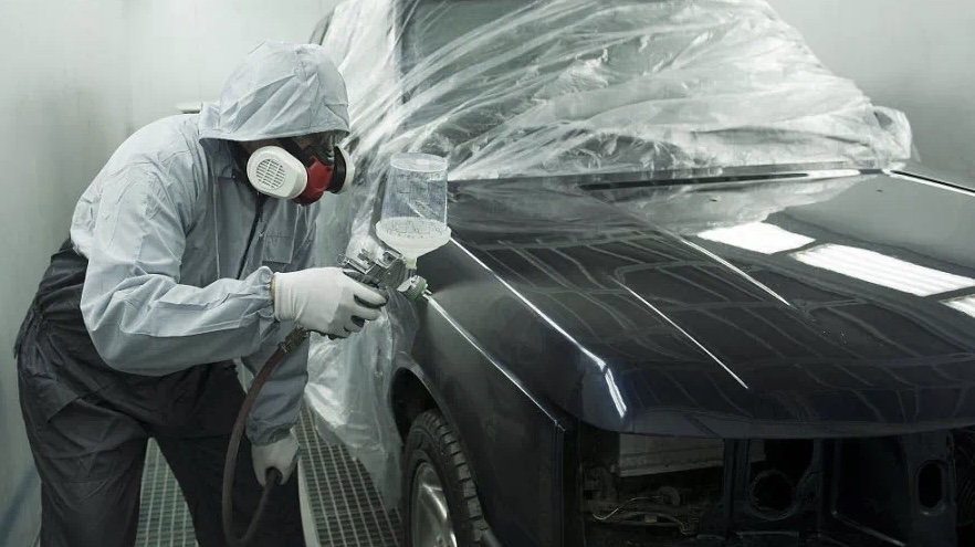 pintura del coche