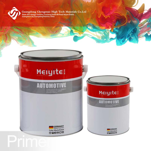 Primer automotriz Primer líquido Cuerpo automotriz Pintura acrílica Primer 1K 2K Primer, varios embalajes disponibles de alta calidad