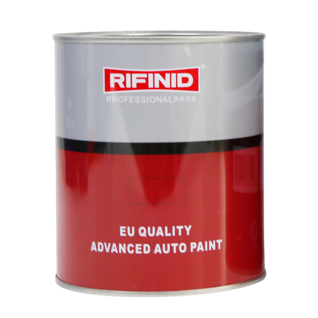 Pintura de automóvil de plata mediana capa spray pintura acrílica 1k Color de plata