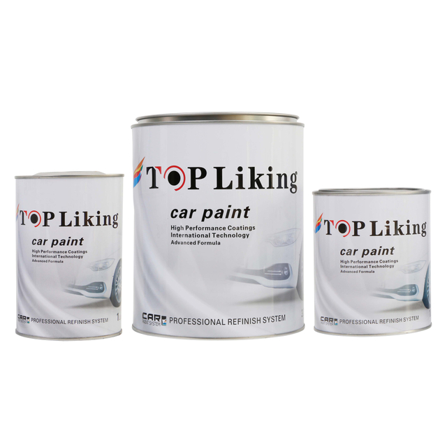 Colores de pintura del automóvil Pintura acrílica de 2k más vendida Pintura para un renovamiento automotriz