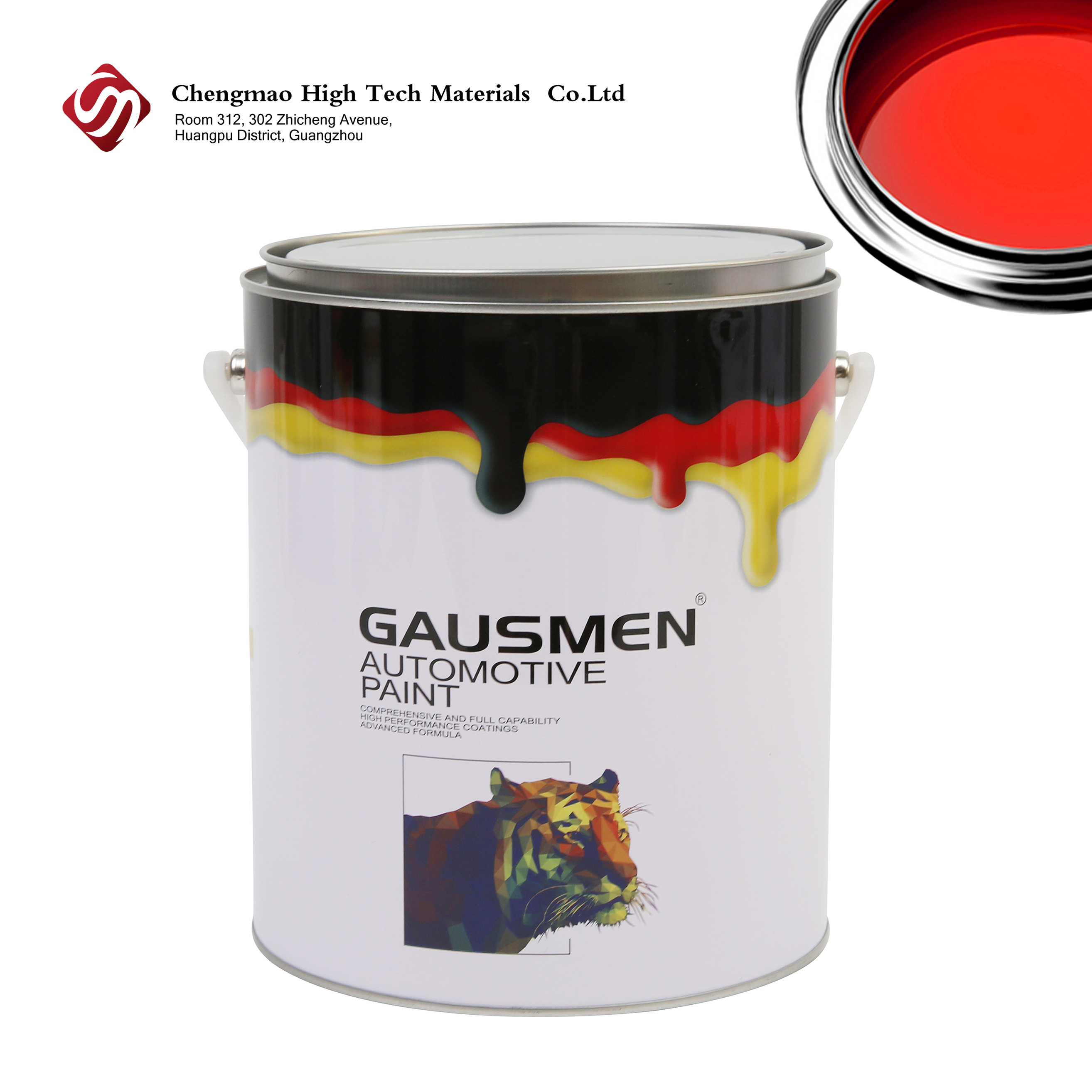 Pintura automotriz de Chrome