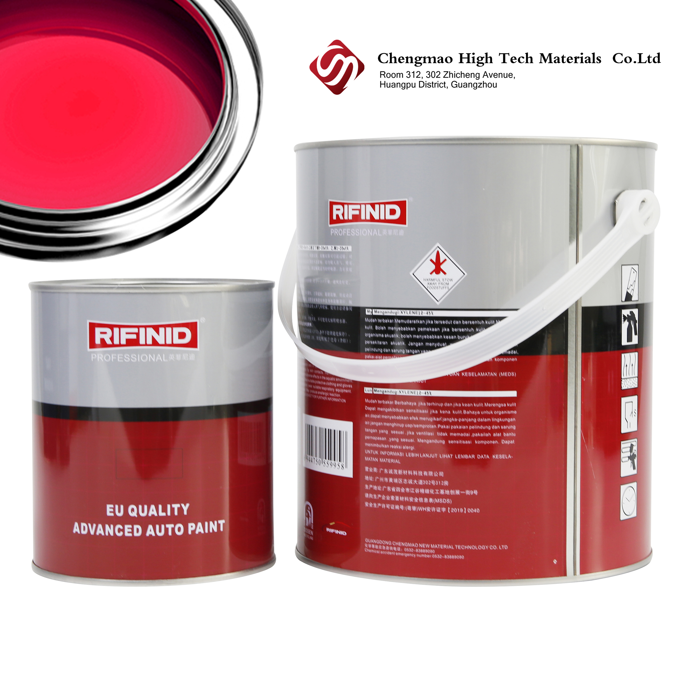 Pintura para autom&oacute;viles 